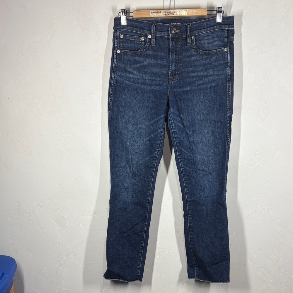 J.Crew Vintage Straight Classic Blue Denim Women's Jeans size 28